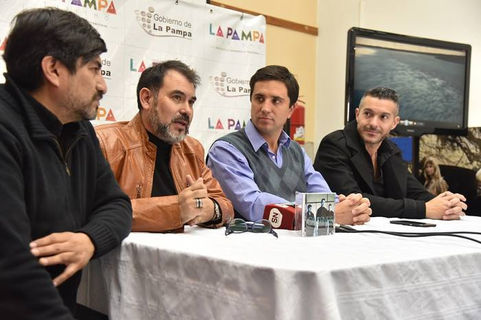 Los Caldenes grabaron un tema del último disco en el Parque Luro