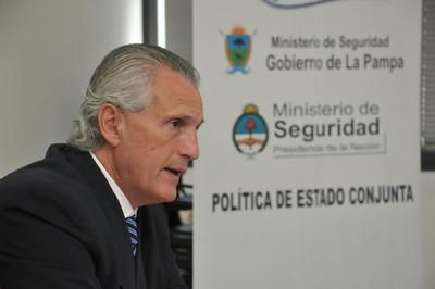 Seguridad: Tierno se reunió con jefes departamentales del oeste pampeano