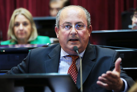 Juan Carlos Marino se cruzó con Gabriela Michetti