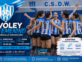 El vóley femenino de Winifreda entra en acción con una gran jornada en el CSDW