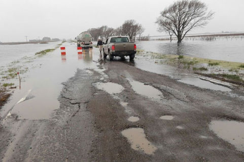 Vialidad Nacional recién habilitará el alteo de la 188 el año que viene