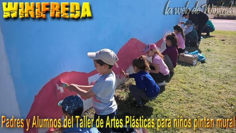 Intervención artística temporal en espacios públicos de Winifreda