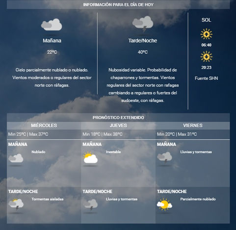 Hay un alerta que podría llegar a nuestra región