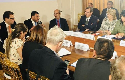 Durango presentó la problemática del Atuel en el Parlatino