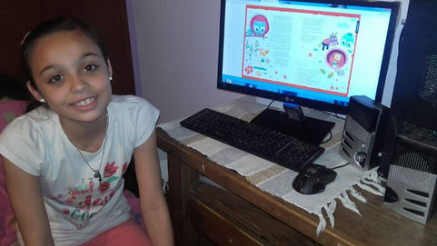 Quien es ''Juanita'' la niña pampeana premiada por leer
