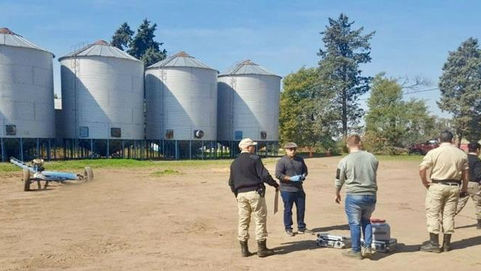 Villa Mirasol: un empleado murió al ser atrapado por un chimango