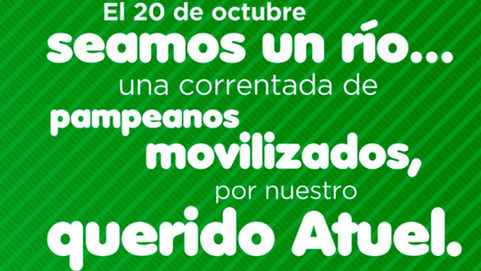 El próximo sábado 20 se realizará la ''Correcaminata por el Atuel''