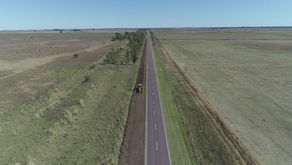 Avanzan a buen ritmo las obras de repavimentación en la Ruta Provincial 10, entre Winifreda y Santa Isabel