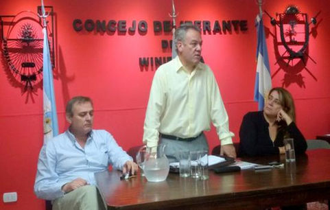 El Ministro Borthiry sigue recorriendo La Pampa estuvo en Winifreda