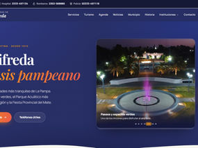 Winifreda estrenó su página web: información municipal, servicios y turismo en un mismo lugar