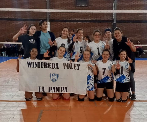 El Equipo Sub 12 de Vóley Femenino de Winifreda obtiene el Tercer Puesto en el Torneo Regional en Eduardo Castex