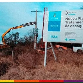 Avanza la infraestructura en Winifreda: CEW instaló una nueva subestación eléctrica para el predio cloacal