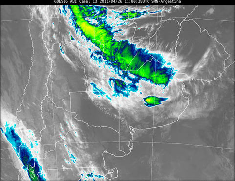 Alerta Meteorológico por tormentas fuertes o severas para el Este de La Pampa