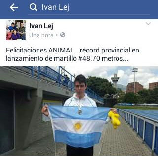 Gustavo Bellendir nuevo récord pampeano