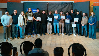 Finalizó con éxito la capacitación en electricidad domiciliaria y entregaron certificados a los egresados en Winifreda