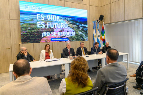 La Pampa va a la Justicia: Ziliotto anunció un amparo contra la reforma de la Ley de Glaciares