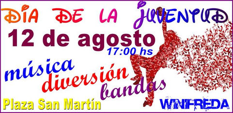 12 de agosto: Día de la Juventud en Winifreda