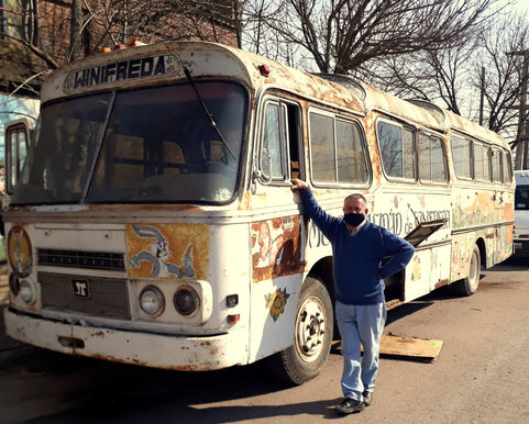 Lucho Ojeda el júbilo de un chofer municipal, las historias de un winifredense