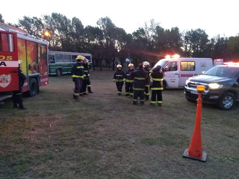 Brigadistas realizaron jornada en campo del sur provincial