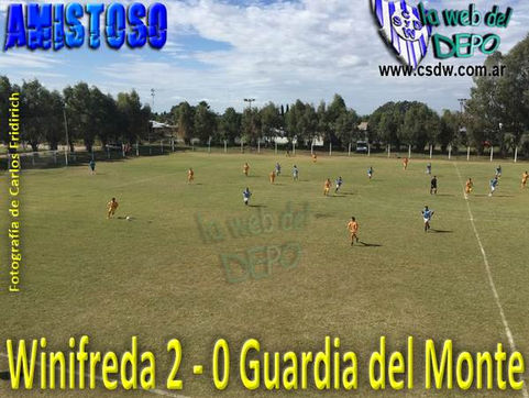 Triunfo del Depo por 2 a 0 en el amistoso