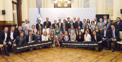 24M: Secretaría de DD.HH. repudió fotos del PRO