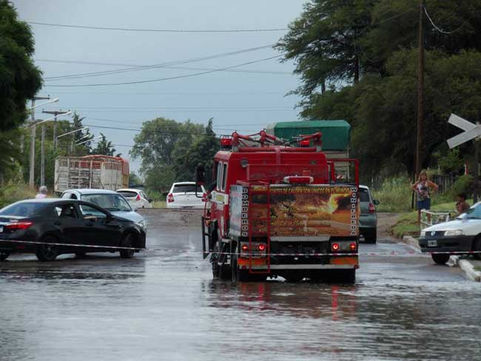 Winifreda: un aguacero de más de 70 milímetros en media hora