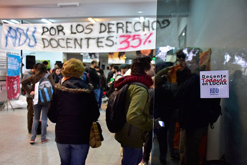 Docentes universitarios no iniciarán las clases en el segundo cuatrimestre