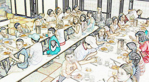 El hambre se siente en las escuelas y refuerzan los refrigerios