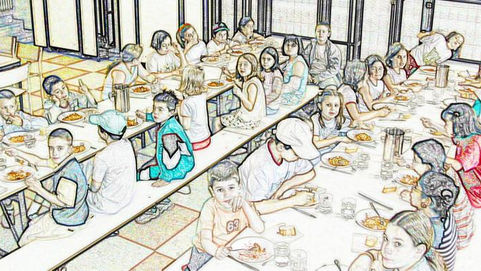 El hambre se siente en las escuelas y refuerzan los refrigerios