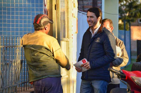 Berhongaray cerró la campaña hablando de sus proyectos