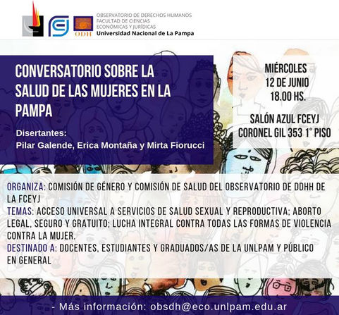 Conversando sobre la Salud de las Mujeres en La Pampa