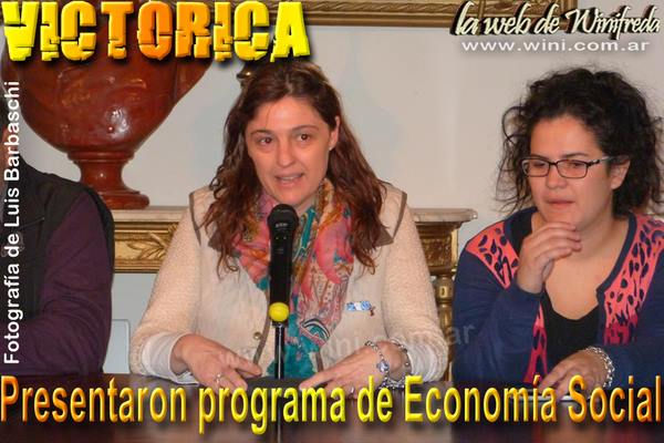 Presentaron programa de Economía Social