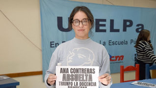 Ana Contreras: “Pareciera que los docentes somos los únicos que no gozamos de la presunción de inocencia”