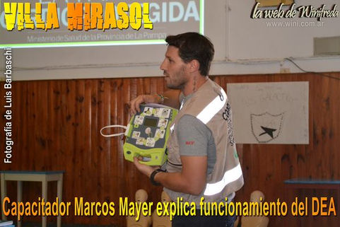 Club adquirió un desfibrilador