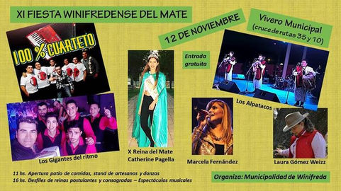 XI FIESTA WINIFREDENSE DEL MATE