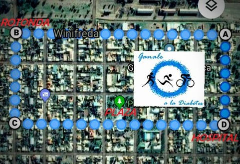 Hoy se realiza la correcaminata 'Ganale a la Diabetes' en Winifreda