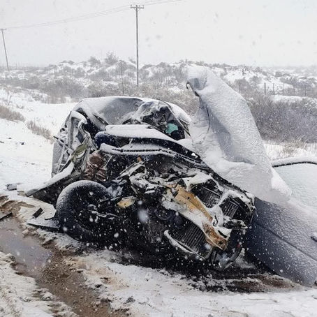 Dolor y bronca: cuatro víctimas fatales tras un brutal choque en la Ruta 151