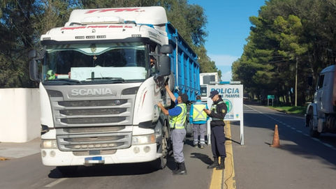 Otro camionero alcoholizado fue demorado en el puesto caminero de Catriló
