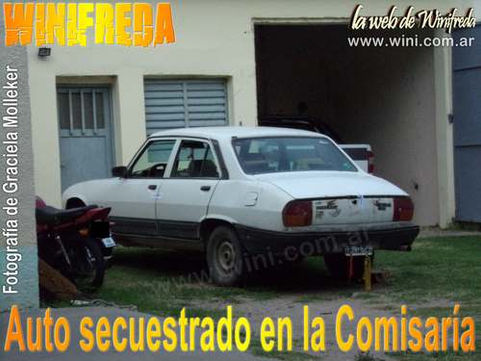 Auto secuestrado y allanamiento en vivienda