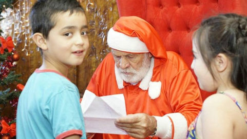 Papá Noel llega a Winifreda