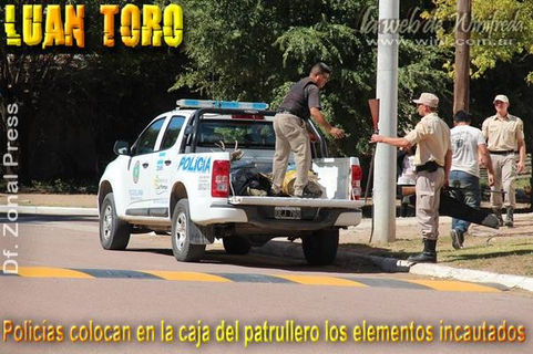 Rescatan aves y secuestran armas