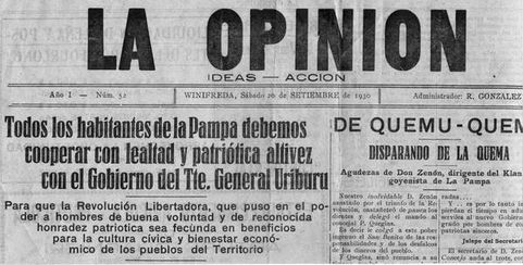 Aquel diario "La Opinión" de Winifreda