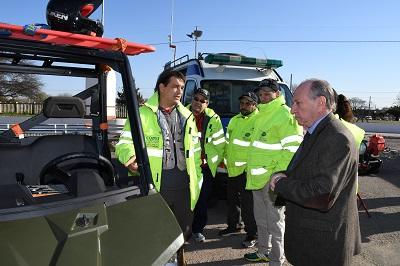Fuerte inversión para asistencia de desastres y emergencias
