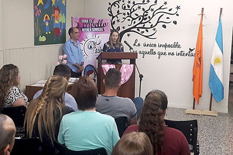 Inauguran proyecto de alumnos de Eduardo Castex y Winifreda