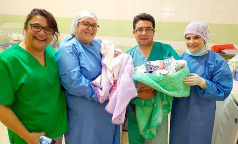 Nacen gemelos en Victorica