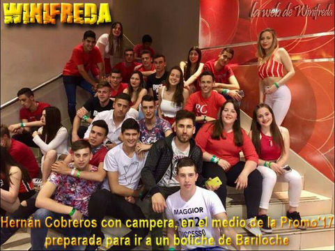 Hernán Cobreros: el elegido para viajar a Bariloche