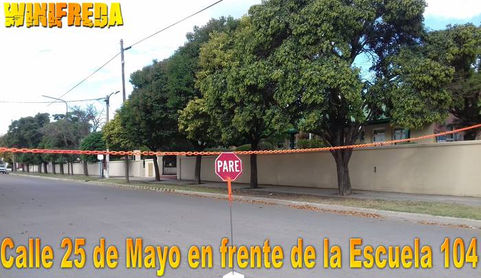 Winifreda: Seguridad para alumnos y docentes de la Escuela 104