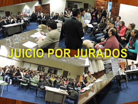Se realizo simulacro de juicio por jurados con alumnos de la facultad