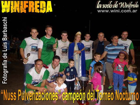 La Victoria fue para "Nuss Pulverizaciones"