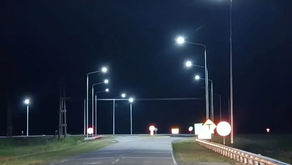 Entregan 132 luminarias LED para reforzar la seguridad en cruces estratégicos de rutas